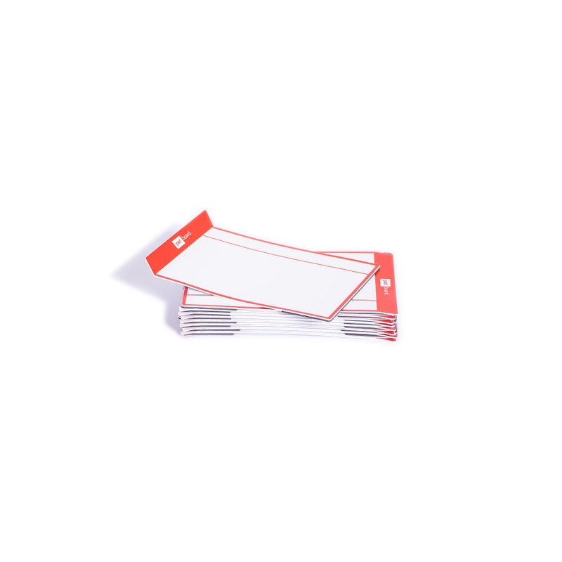 PATboard Scrum and Kanban Board Medium TASKcards Magnetic - Red - Image 1